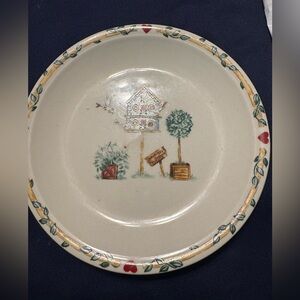Set of Three Salad Plates from the Thompson Birdhouse Collection